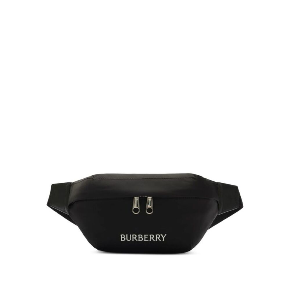 Burberry Black Belt Bags Men